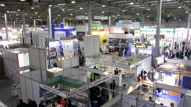 the exhibition elcomUkraine KEP Power Testing