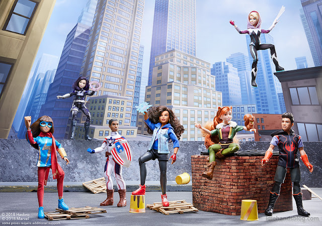 Hasbro Marvel Rising Secret Warriors Doll Collection