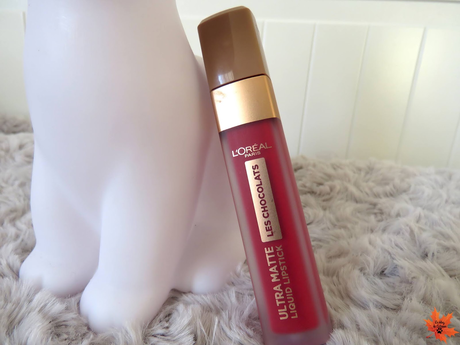 Ultra Matte Liquid Lipstick - Les Chocolats - 864 Tasty Ruby - L'Oréal