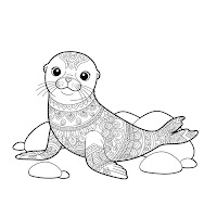 Seal in Batik