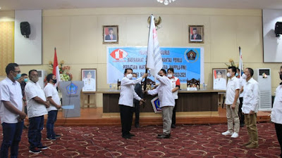 Fatoni Lantik Pengurus MAPPILU PWI se-Provinsi Sulut Periode 2020-2025
