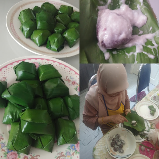 My Life & My Loves ::.: Kuih Koci sedap & homemade pizza 