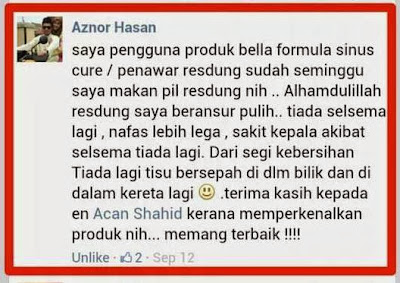 bella formula sinus murah, pengedar bella sinus, petua rawat resdung, ubat resdung berkesan, testimoni ubat resdung, ubat resdung murah berkesan