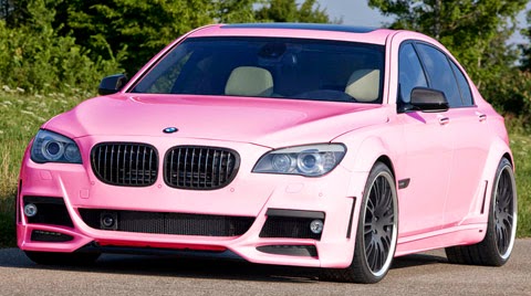  Mobil  BMW  Warna  Merah  Muda Pink Mobil  Dan Motor