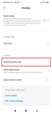 Cara Mudah Modif Notch di Redmi Note 8