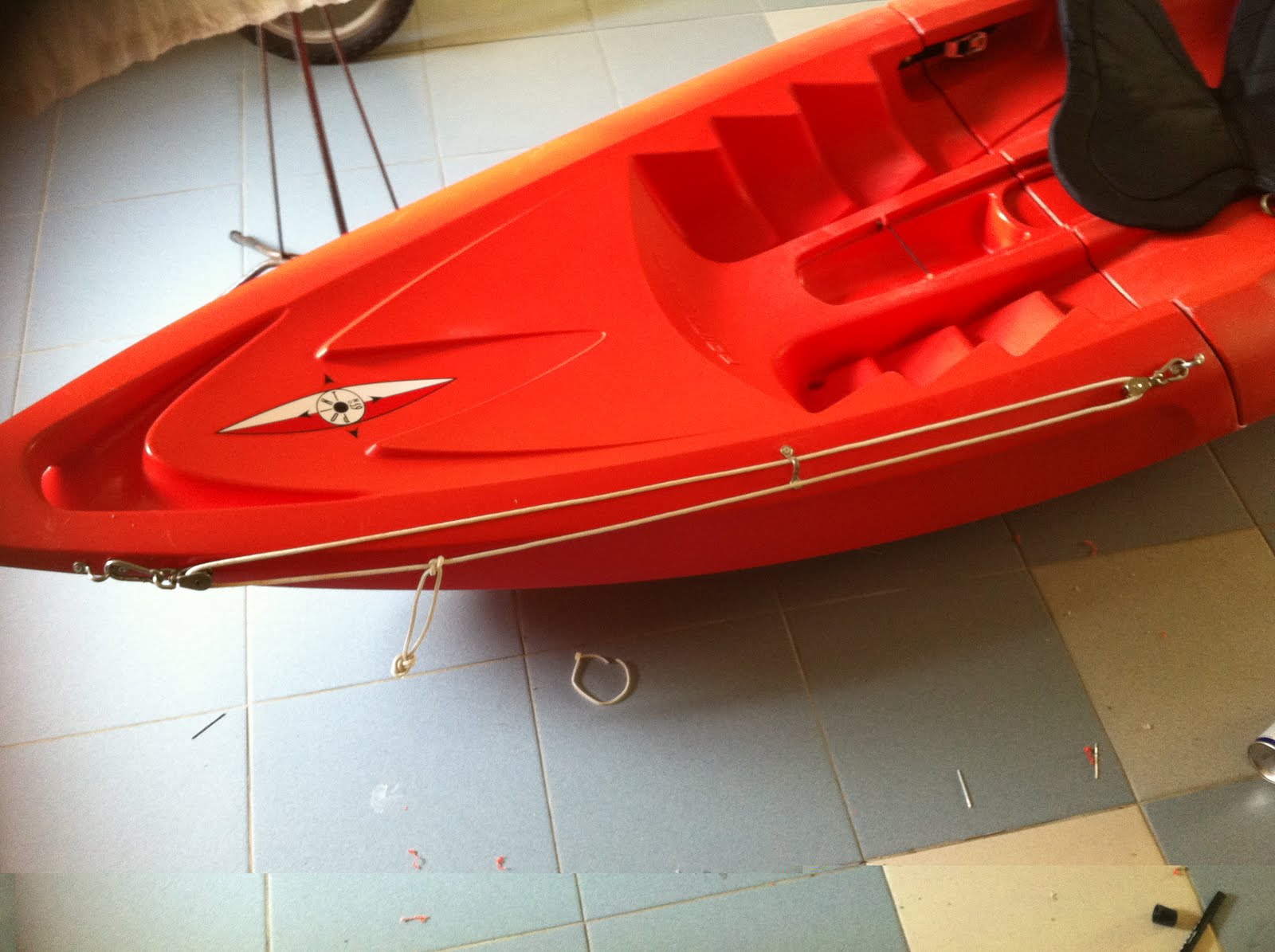 Kayak Anchor Trolley System Pictures