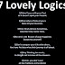 7 lovely  Logics of Life