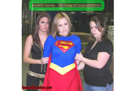 Super Heather is helpless!