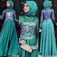 Model Kebaya Gamis Muslim Terbaru