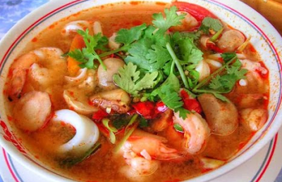 Thai Food: Tom Yam Seafood