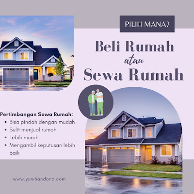 pilih mana, sewa rumah atau beli rumah