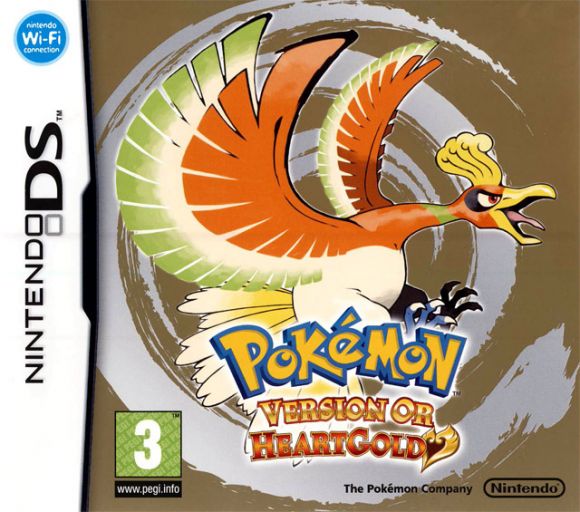 Pokémon Edición Oro HeartGold - Cover Art