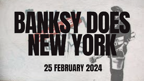 [web live pavillion event] 25 febbraio UICC'S streaming:  Bansky does New York 