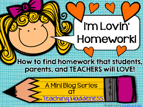 http://www.teachingmaddeness.com/2014/07/im-lovin-homework-mini-series.html