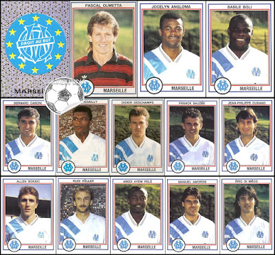 Panini Foot 1993 Marseille