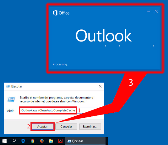 Outlook.exe /CleanAutoCompleteCache.