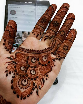 Easy Henna Design for Your Hands