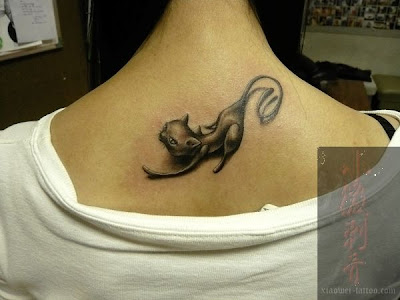 cat free tattoo design This cat free tattoo design is so exquisite - more 