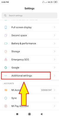 second click on additional setting to solve headphone symbol issue