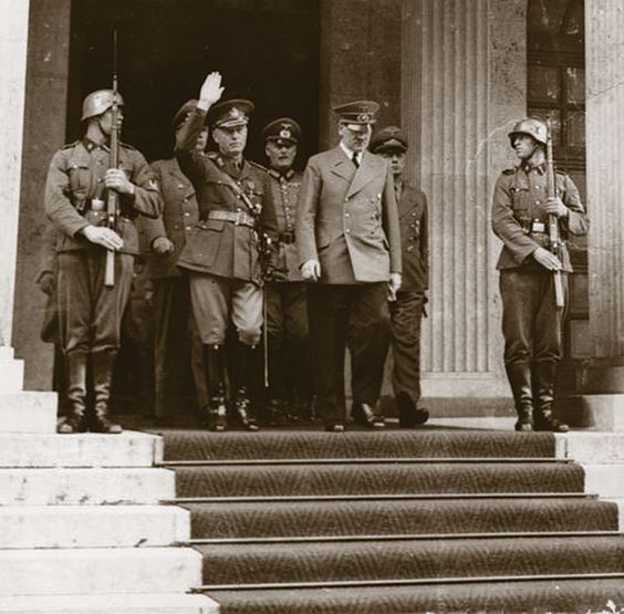 Adolf Hitler and Romanian General Ion Antonescu 10 June 1941 worldwartwo.filminspector.com