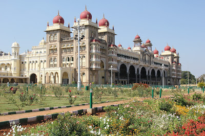 Mysore Palace and garden India
