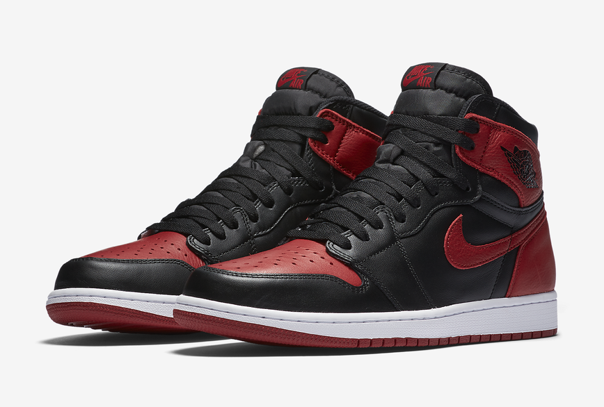 Air Jordan 1 OG Banned 2016 Official Images 555088-001