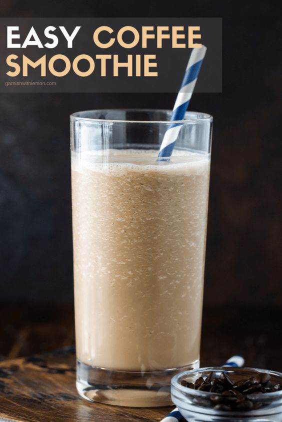 Why choose when you can have the best of both worlds? This Easy Coffee Smoothie Recipe is packed with protein and is a great way to jumpstart your day! #healthy #smoothie #coffee #easyrecipe