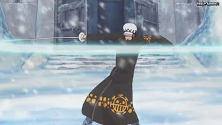 ワンピースアニメ パンクハザード編 586話 トラファルガー・ロー かっこいい トラ男 Trafalgar Law | ONE PIECE Episode 586