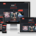 Lycoris Full Dark Responsive Blogger Template