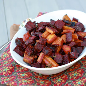 Rosemary Roasted Beets and Carrots | The Sweets Life