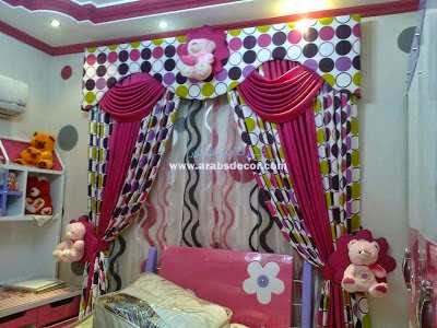 صور ستائر وبراقع لغرف الاطفال روعه - Curtains Baby Rooms