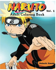 Naruto : Adult Coloring Book : Sketches Coloring Book Series (Vol.1): Coloring Book