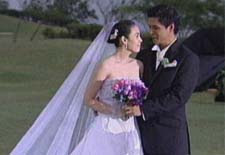 wedding photo of Claudine and Raymart