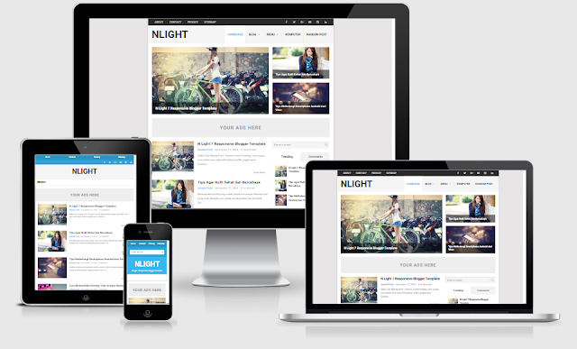 Download N Light Pro 7 Free Premium Blogger Templates