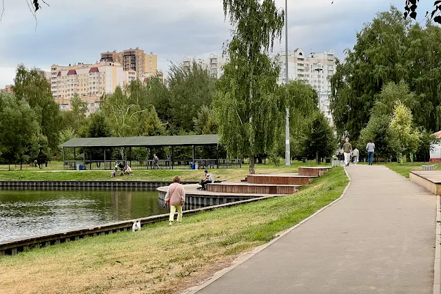 Долгопрудный, Городской парк культуры и отдыха, Верхний пруд