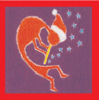 Christmas Kokopellig Southwest Card