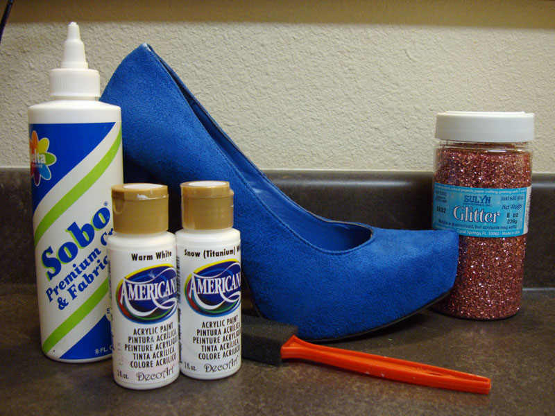 You know if finding your perfect glitter heels proves difficult