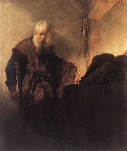 st_paulAtDesk_Rembrandt