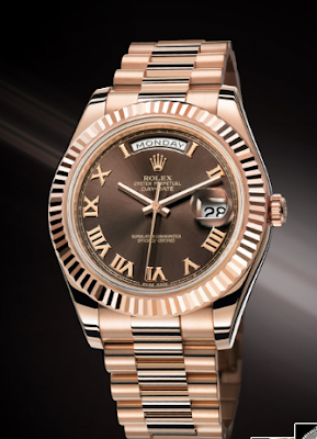 Rose Gold Rolex Day-Date II - $11,000