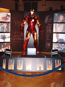 Iron Man movie suit exhibit