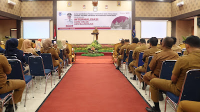 Kuatkan Internal Core Value ASN BerAKHLAK, Pemko Rakor dengan Pamtigo