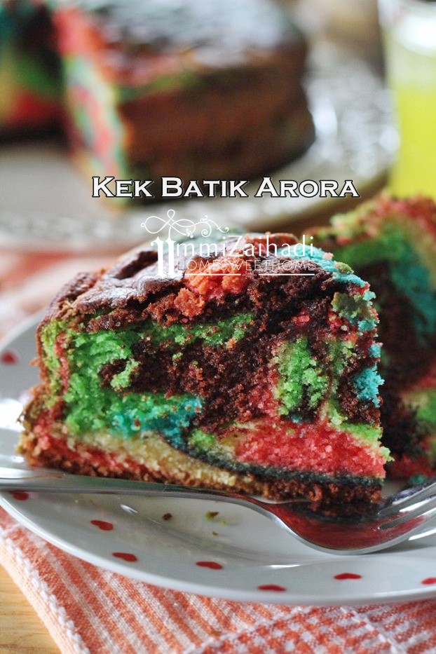 Resepi Kek Batik Azlita - Gumpang Baru x