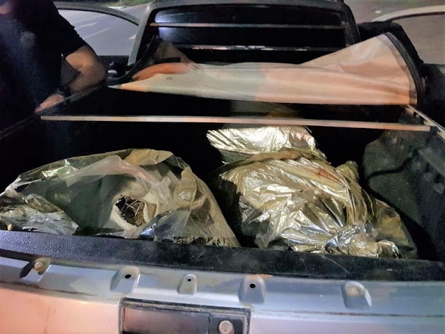 HOMEM É PRESO COM 65 QUILOS DE MACONHA NA BR 232, EM SÃO CAETANO