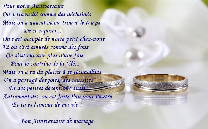 Jolie Carte avec Texte Anniversaire de Mariage Gratuit Ã  Imprimer