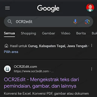 ocr2edit website konversi gambar ke teks