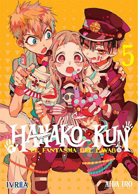 Review del manga Hanako-kun: el fantasma del lavabo Vol.4, 5, y6 de Iro Aida - Editorial Ivrea