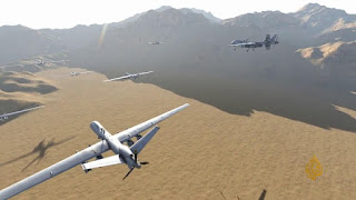 سلاح الجو اليمني يستهدف مطار ابها السعودي