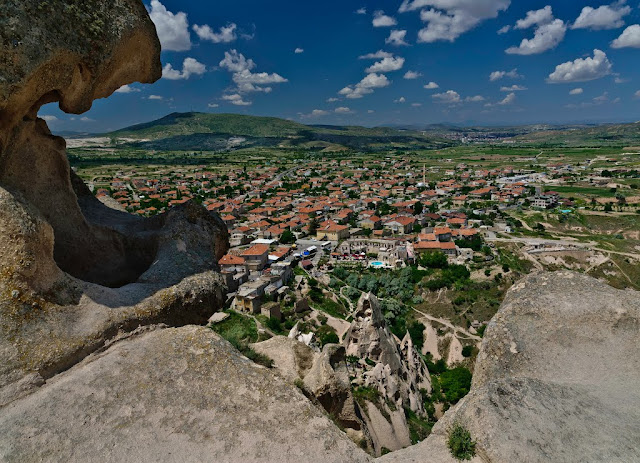 Turkey, Göreme,  Uchisar view