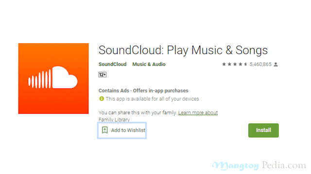 Aplikasi Streaming Musik Soundcloud