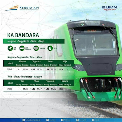 Jadwal dan Tarif Kereta Api Bandara Kulon Progo